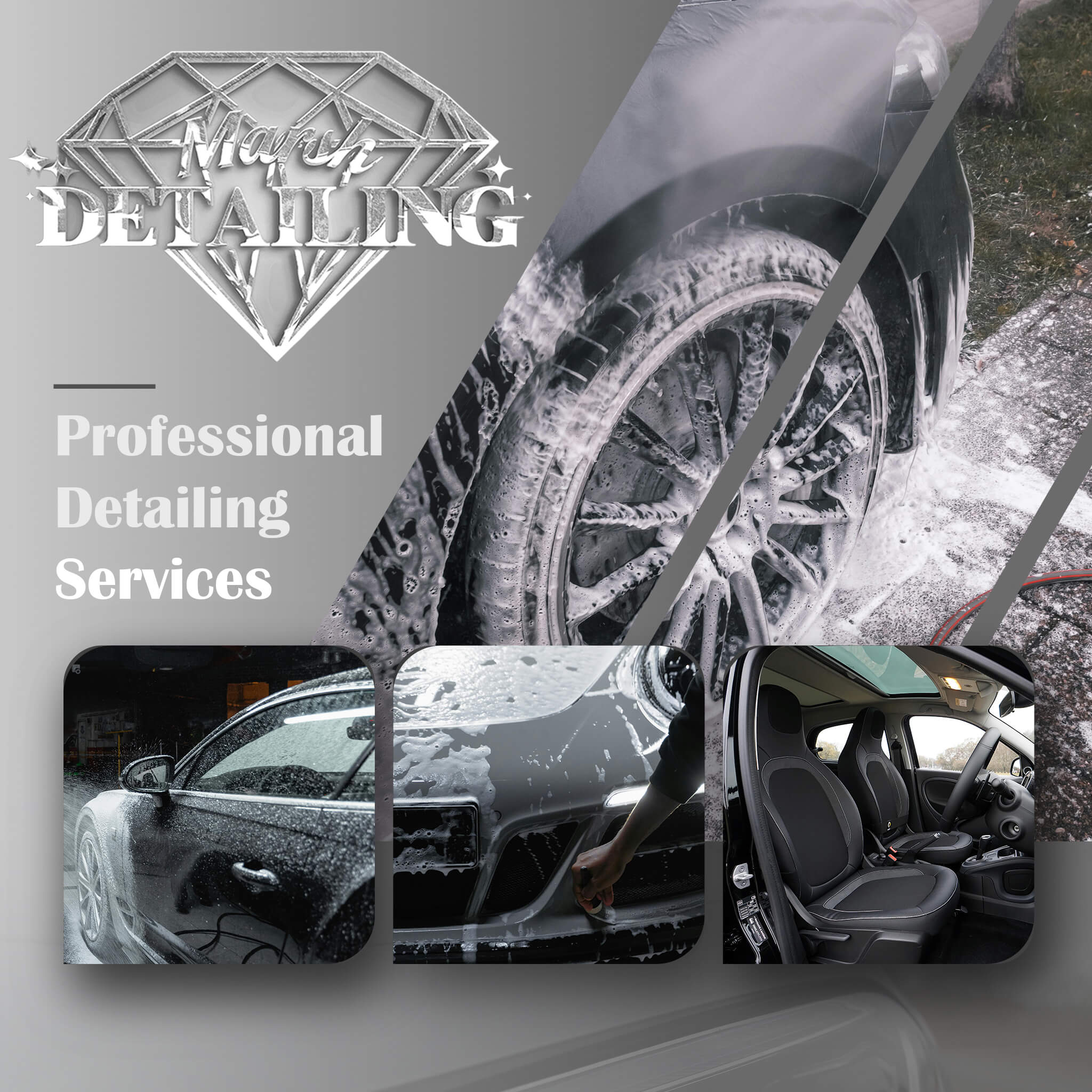 Flyer Design for Marsh Detailing