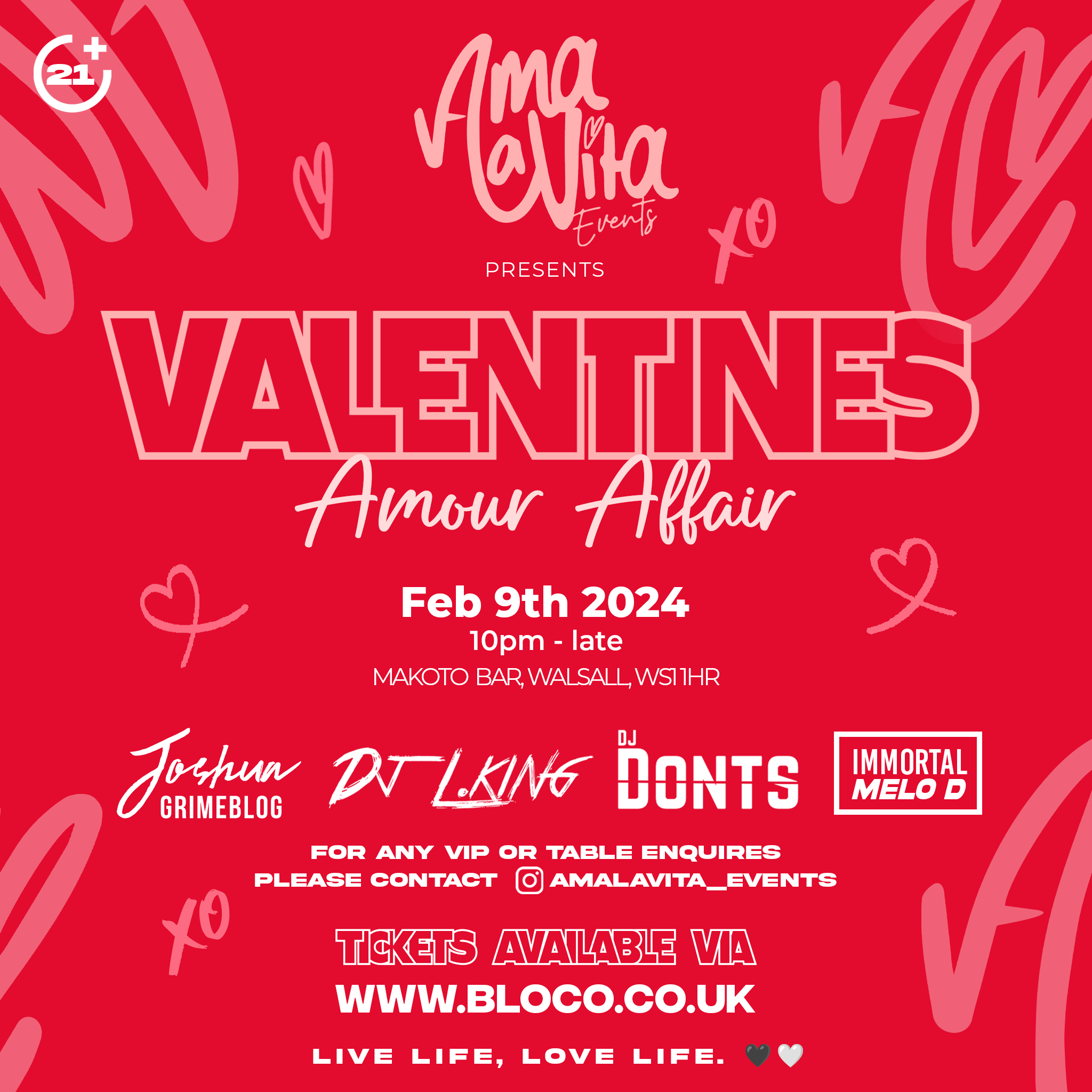 Ama La Vita Presents: Amour Affair