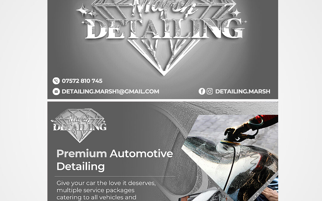 Marsh Detailing Business Cards