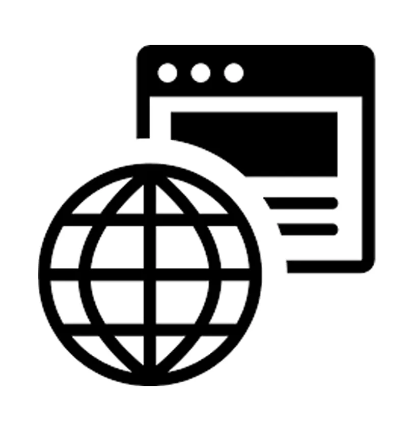 domain and hosting icon