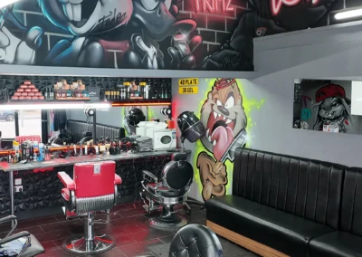 Inside Trimz Barbershop Bilston Wolverhampton 2