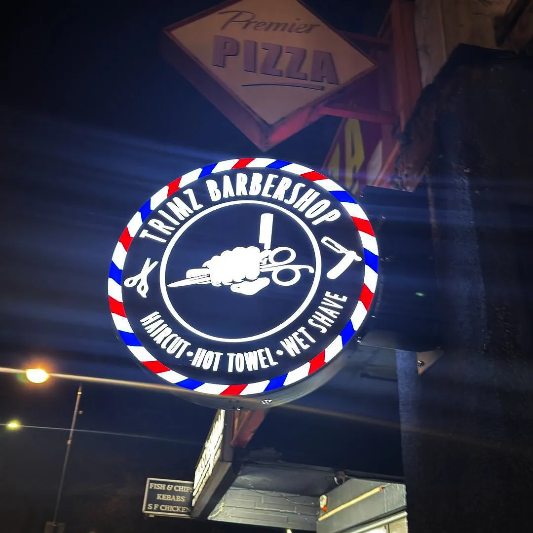 Trimz Barbershop Sign Trimz Barbershop Sign